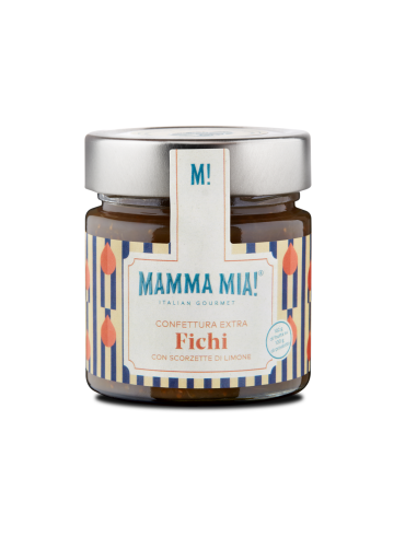 Extra Marmelade aus Feigen und Zitronenschale 240 Gramm Mamma Mia