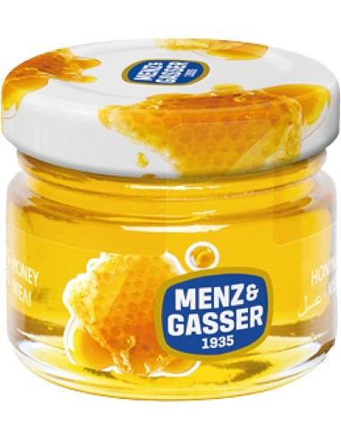 28-Gramm-Einzelportionsglas Honig – menz&gasser