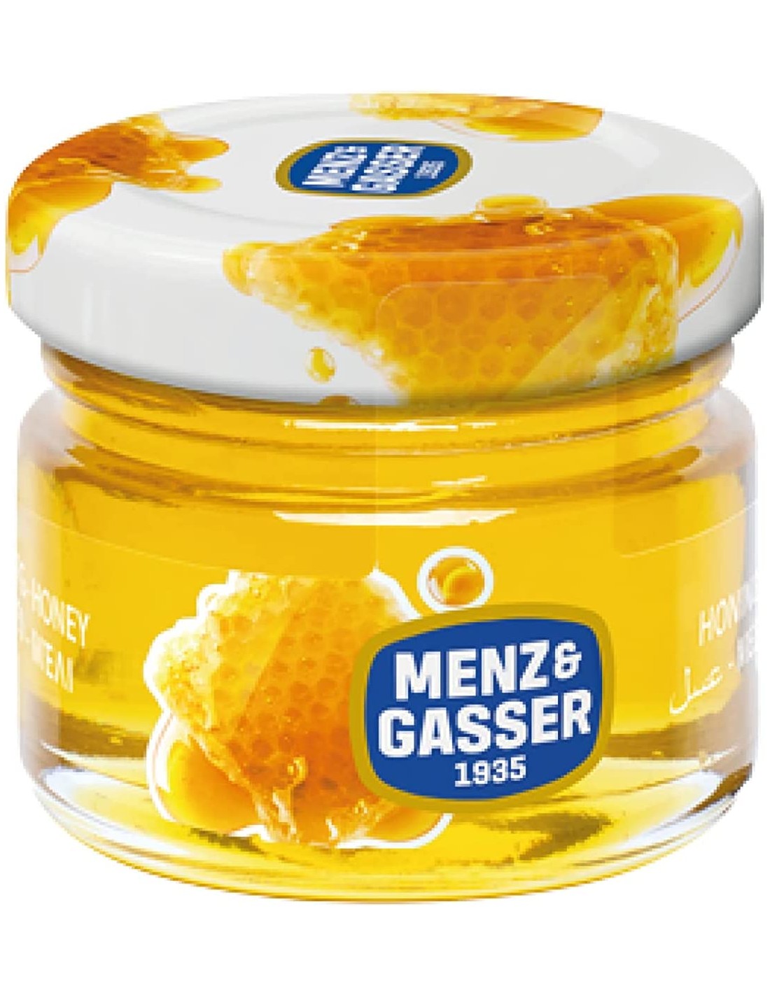 Vasetto di miele monodose da 28 Grammi - menz&gasser