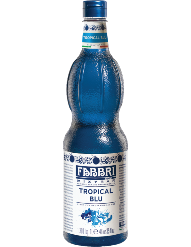 Fabbri Mixybar Cocktailsirup Tropical Blue 1,3 kg