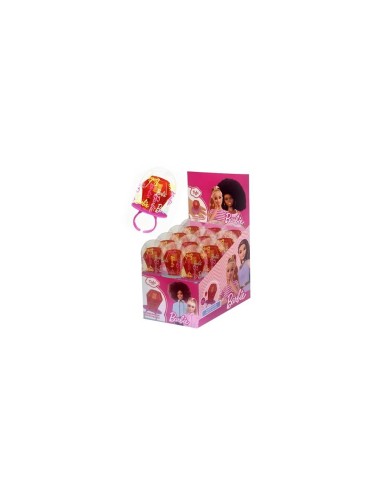 Lecca Lecca forma anello di Barbie 24 pezzi- regalino fine festa