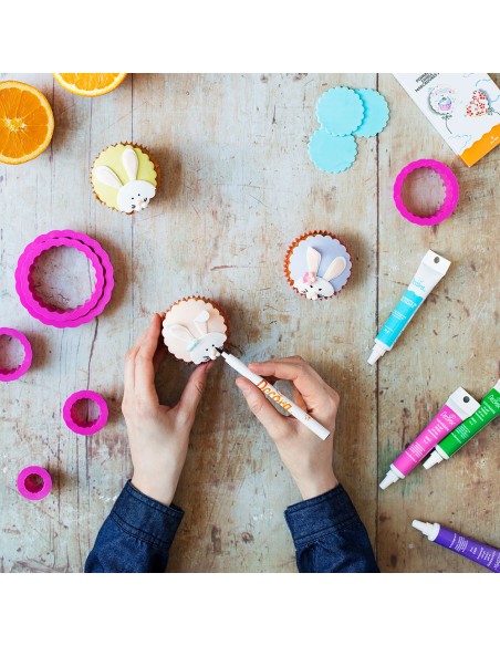 Pennarello alimentare rosso Decora per disegnare su torte, biscotti e confetti