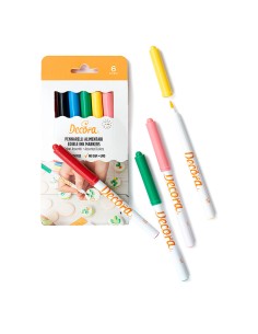 Roter Lebensmittelmarker...