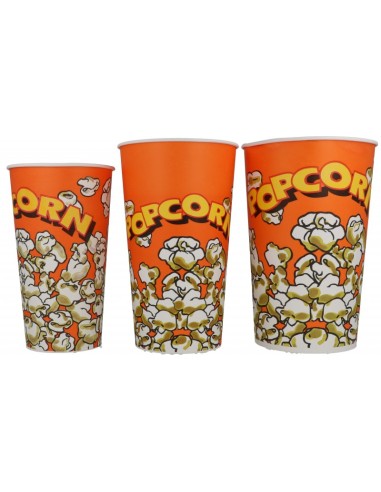 Bicchieri pop corn 4 pezzi - 11,5 x...