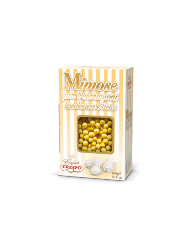 Crispo gelbe Mimosen aus Zucker 400gr