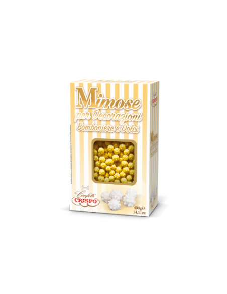 Crispo gelbe Mimosen aus Zucker 400gr