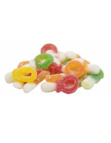 Gummibonbons Farbige gezuckerte...