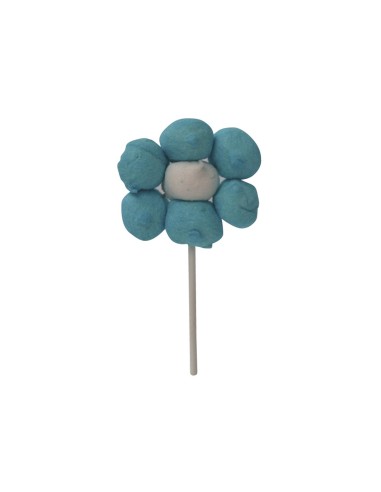 12 Mini Spiedini Marshmallow Fiore...