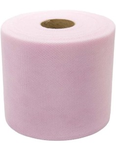 Rotolo Velo Tulle Rosa 100...