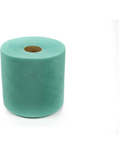 Rolle Tiffany-Grün-Tüll, 100 Meter x...