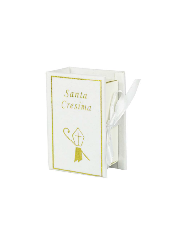 Scatoline forma libro Santa Cresima 5x8 cm