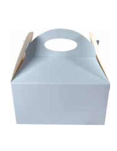 Scatola Sweet box Azzurra portaconfetti/caramelle o regalini 16x16x10,5 cm