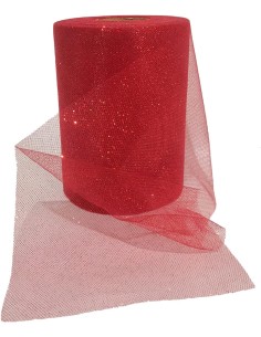 Roter glitzernder...