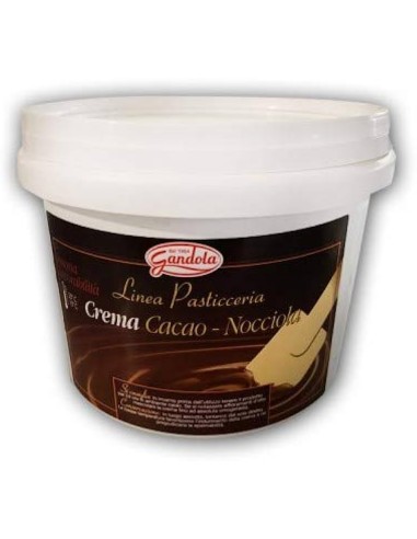 Kakao-Haselnuss-Creme-Gebäcklinie 3 kg Gandola