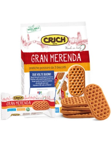 Crich Gran Merenda Classic Shortbread Kekse Einzelportion 500 Gr