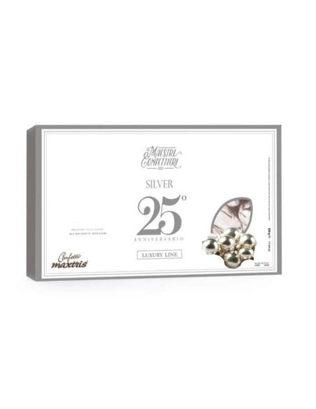 Konfetti Silber Les Noisettes Silver Luxury 500 gr
