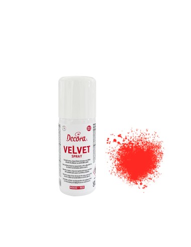 Decora Coloranti spray velvet rosso 100 ml