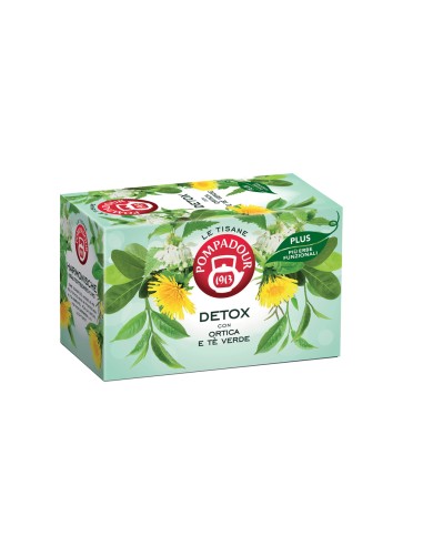 Tisana Detox Plus - 18 filtri - con ortica e tè verde