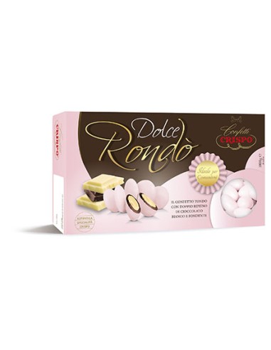 Crispo Konfetti süßes Rondo rosa - 1 kg