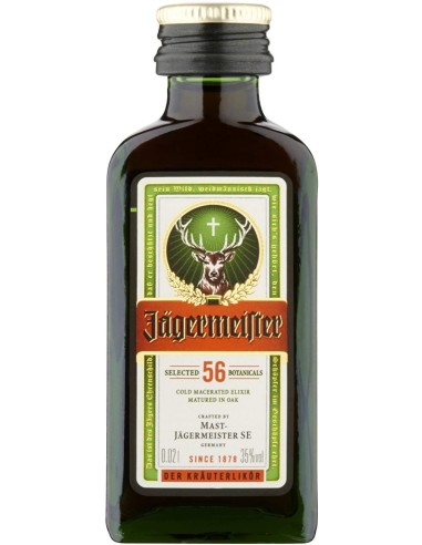 Bitter Jägermeister Mignon Cl 2 -...