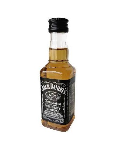 Bottiglia Jack Daniel's Whiskey Mignon In PET Cl5 - Bottiglina segnaposto