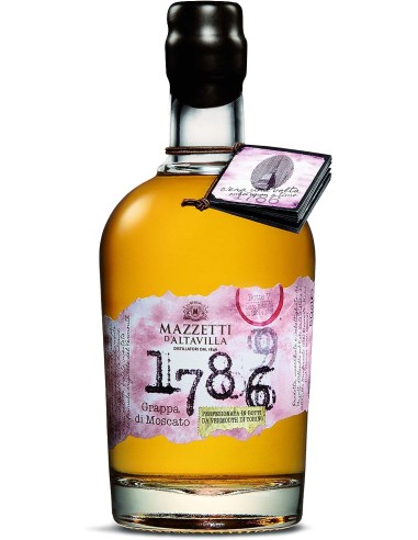 Mazzetti d'Altavilla 1786 Grappa di Moscato Vermouth Cask Finish - 500 ml