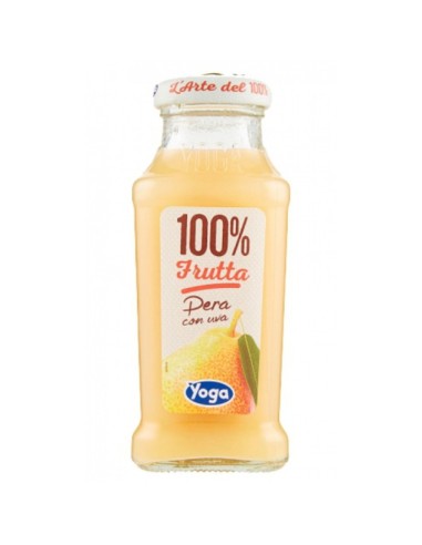 Yoga Pera 100% succo di Frutta - 12 Bottigline da 20cl