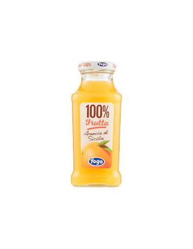 Yoga Orange aus Sizilien 100 % Fruchtsaft – 12 Flaschen à 20 cl