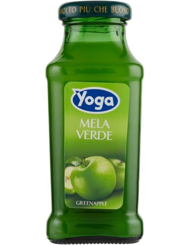 Succo Mela Verde Yoga Minibar Hotel e B&B - 24 Bottigline da 200 ml