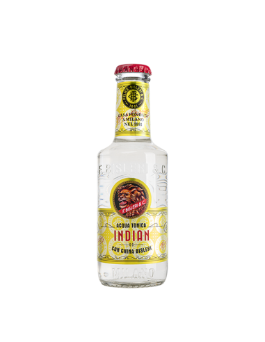 Bisleri Indian Tonic Water – Ingwer und Chinarinde – 20-cl-Flasche