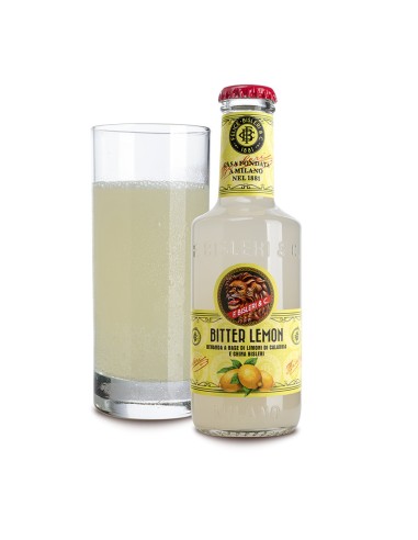 Bisleri bibita bitter lemon e china - bottiglina da 20 cl