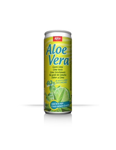 Rita Aloe vera lime - lattina da 250 ml