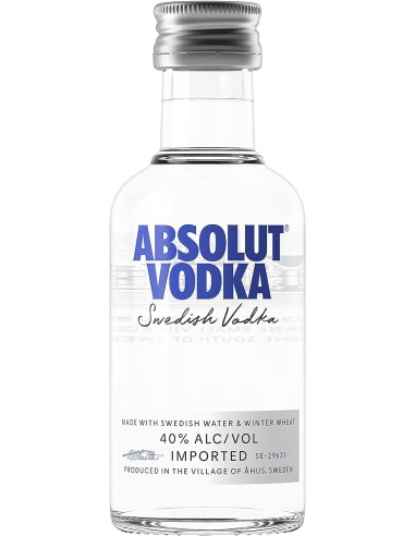 Absolut Vodka Mignon Cl 5 - Bottiglina segnaposto