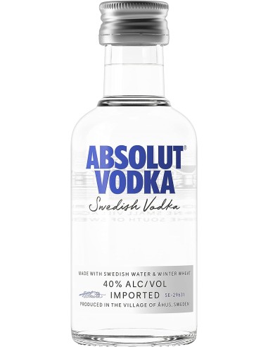 Absolut Vodka Mignon Cl 5 -...