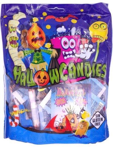 Hallowcandies - Sortiment an Halloween-Bonbons 280 Gramm - Halloween-Party