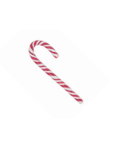 72 Mini-Zuckerstangen Rot und Weiß 14gr