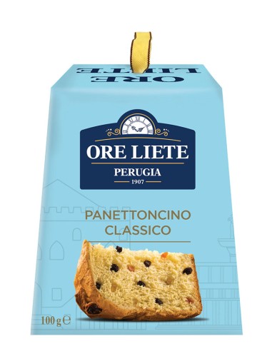 Panettone classico 100 grammi Ore liete - Panettoncino