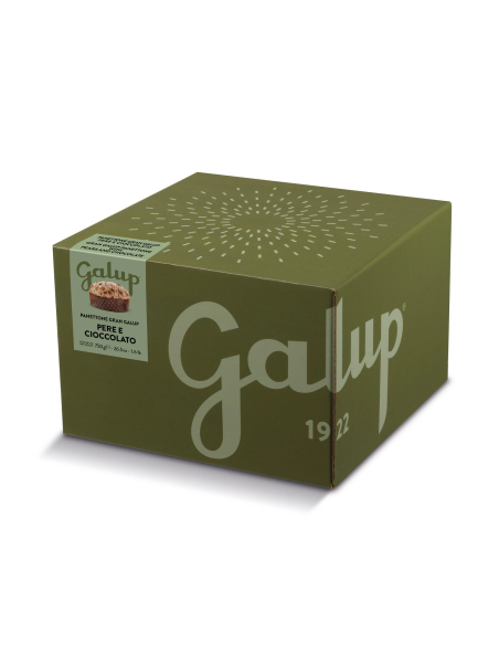 Panettone Gran Galup Birnen und Schokolade 750g