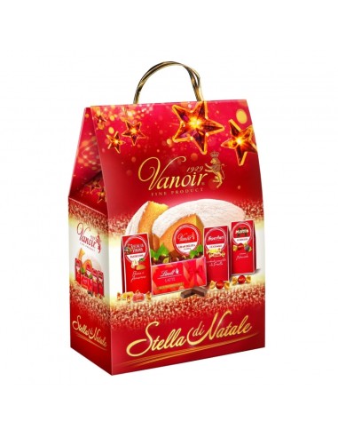 Geschenkbox „Vanoir Christmas Star“ Weihnachts-Lebensmittelkorb 5-teilig