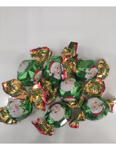 Cioccolatini natalizi con Babbo Natale Laica - busta da 1 Kg