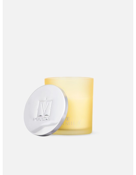 Candela profumata Limone e zenzero Camila - Capri Silver