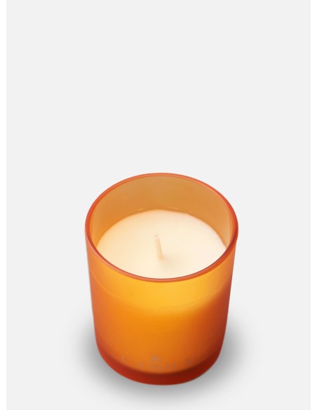Camila-Duftkerze aus Zeder und Orange – Capri Silver