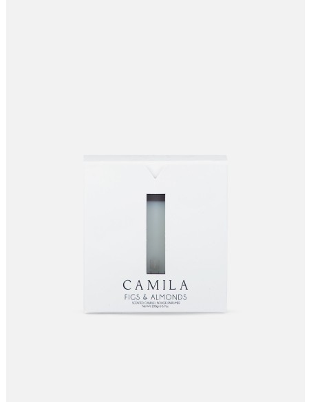 Feigen- und Mandelduftkerze Camila – Capri Silver