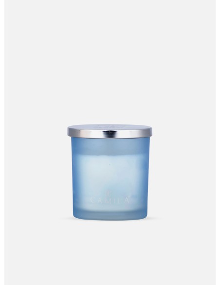 Feigen- und Mandelduftkerze Camila – Capri Silver