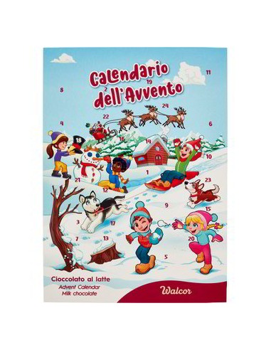 Calendario dell'Avvento Walcor 50 gr