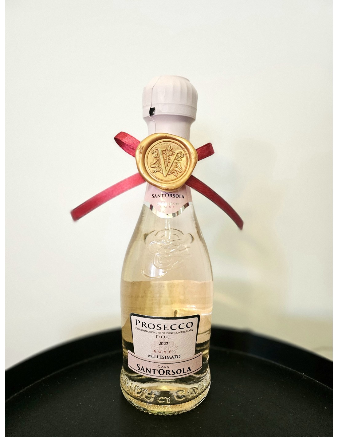 Bottiglia segnaposto personalizzata Prosecco Sant'Orsola 200 ml