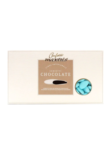 Confetti Cioccolato Fondente Classico Celeste 1 Kg