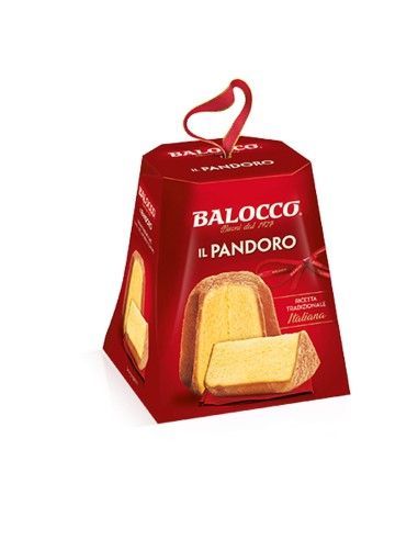 Mini Pandoro Balocco 80 gr in Kartonverpackung