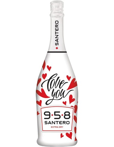 Santero 958 love bottle spumante dry 75 CL