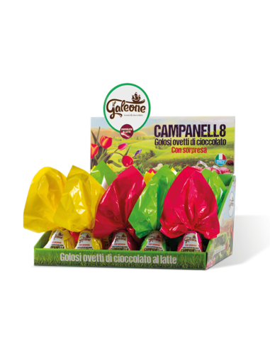 Campanell8 – Köstliche Schokoladeneier mit Überraschung 40 Gramm